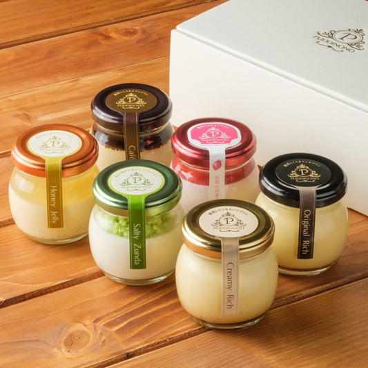 【春限定】季節のプリンとバラエティパックセット