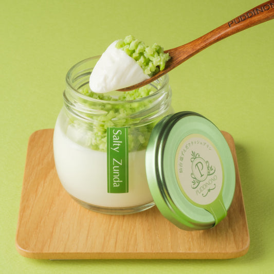 【仙台産の朝採り枝豆の泉翠玉使用】仙台塩ずんだクラッシュ3個＆【やわらかめ】クリーミーリッチ3個セット